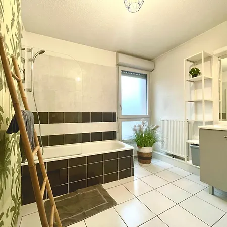 Daire Bel Appart Avec 2 Chambres - Parking Et Clim - Metro Argoulets Toulouse