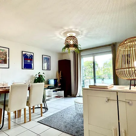 Bel Appart Avec 2 Chambres - Parking Et Clim - Metro Argoulets * Toulouse