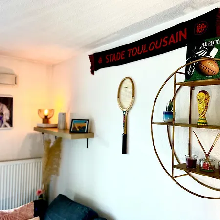 Bel Appart Avec 2 Chambres - Parking Et Clim - Metro Argoulets Apartmán