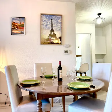 Apartment Bel Avec 2 - Parking Et Clim - Metro Argoulets *