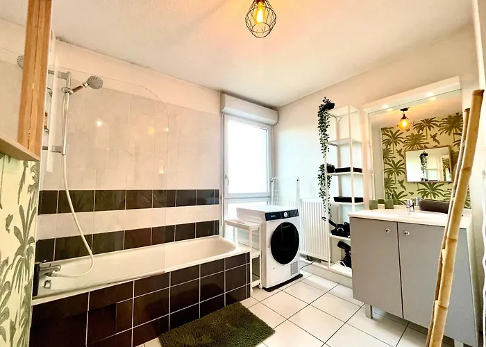 Апартаменты Bel Avec 2 - Parking Et Clim - Metro Argoulets Тулуза