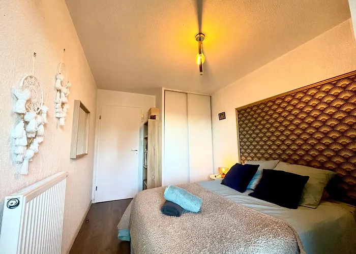 Апартаменты Bel Avec 2 - Parking Et Clim - Metro Argoulets Тулуза