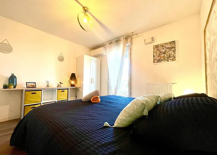 Апартаменты Bel Avec 2 - Parking Et Clim - Metro Argoulets