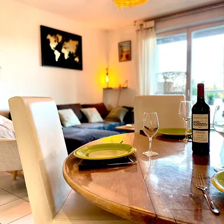 アパート Bel Avec 2 - Parking Et Clim - Metro Argoulets トゥールーズ